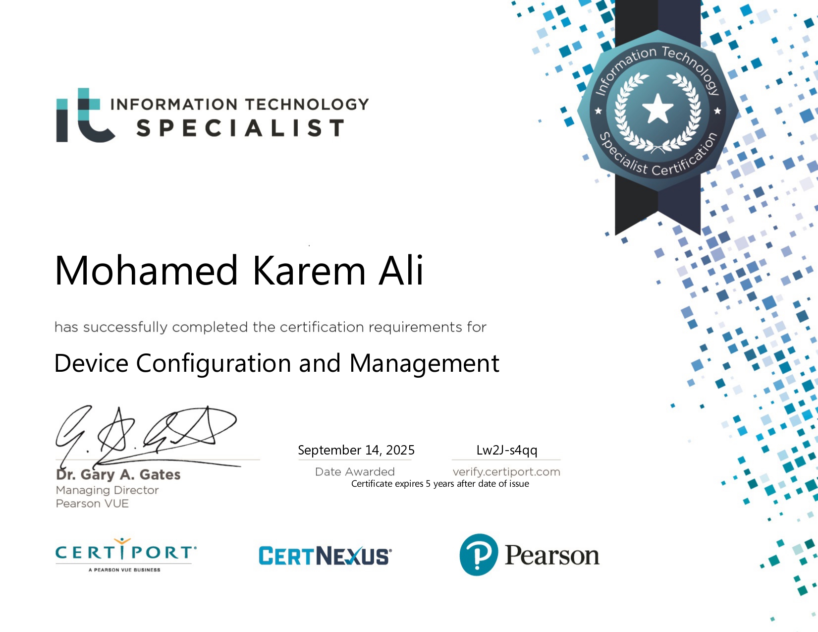 Web Technologies Badge